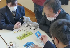 三崎高校特別授業の風景