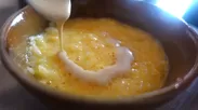 ごま油と鯖の煮汁の乳化ソース