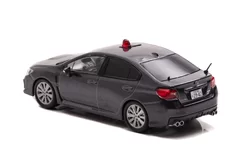 1/43 スバル WRX S4 2.0GT Eye Sight (VAG) 2019 埼玉県警察高速道路交通警察隊車両 (覆面 グレー)：左後