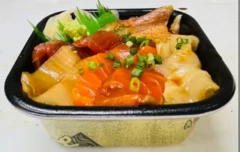 人気メニューの一つ「ヅケ丼」