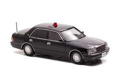 1/43 トヨタ クラウン (JZS155Z) 1998 警察本部警備部要人警護車両：右前