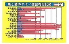 アミノ酸含有量比較