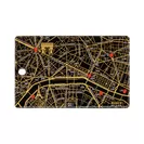 FLASH Paris回路地図 LED6　ICカードケース　黒