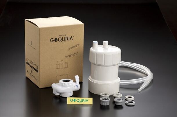 公式 卓上浄水器 GOQURIA (ゴクリア) ホワイト 2年交換 17 3物質 PFOS・PFOA 除去 キッツマイクロフィルター - 10