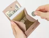 小銭が取り出しやすいボックス型の小銭入れ
