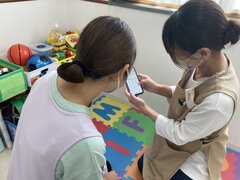 実際にホイクタスを利用している保育園の様子