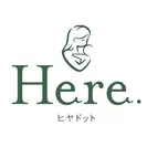 Here.(ヒヤドット) ロゴ