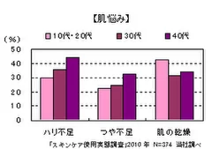 「スキンケア使用実態調査　2010年」