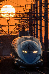 西日本旅客鉄道株式会社社長賞「夕陽を浴びて」 那須 晴日(福岡県)