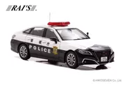 1/43 トヨタ クラウン (ARS220) 2022 警視庁高速道路交通警察隊車両 (速3)：右前