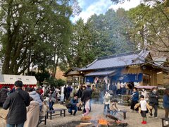 男女神社令和6年元旦風景