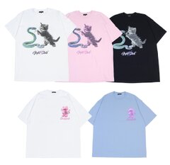 『CAT FIGHT TEE』＆『DOPE CAT TEE』 各9,900円(税込)