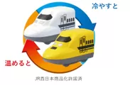 おふろDEミニカー  923形ドクターイエロー/700系新幹線