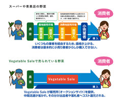 Vegetable Sale　スキーム図