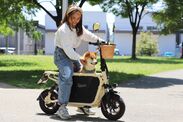 愛犬と旅する電動バイク「Doggie」