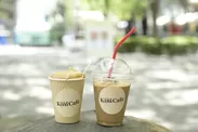 Kim Cafe：ダルゴナアーモンドミルク
