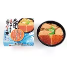 北海道炙りサーモンと二種のいくら丼