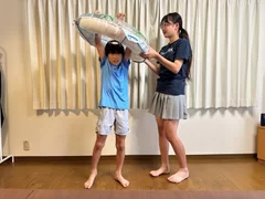 30秒間でうきわをくぐった最多数（ペア）2