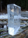 天然の氷