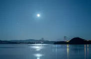 日本百名月「鳴門海峡の名月」