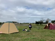 草原キャンプ