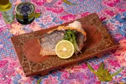 3. 魚料理 「トリュフ風味のニシン塩焼き」