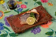 3. 魚料理 「トリュフ風味のニシン塩焼き」