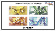 HIPSHOP Pokemon Series SHINKA SET PACKAGE