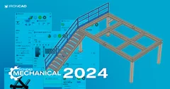 「IRONCAD Mechanical」の新バージョン2024リリース