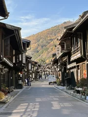 隣町にある中山道　奈良井宿