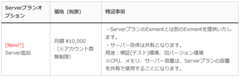 Exment新料金プランのオプション