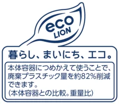 トップ NANOX つめかえ用 大の環境ラベル