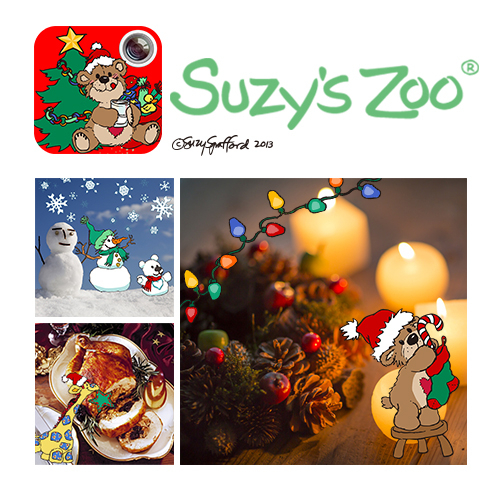Suzy's Zooからクリスマスにピッタリのスタンプが登場！キャラクターで