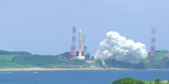 2024年7月1日12時6分 種子島宇宙センター(鹿児島県・種子島)から発射されたH3ロケット