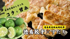 素材を活かし切ることだけを考え実現したコクと甘み。徳島餃子すだち