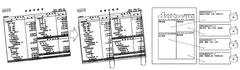 決算書データの角度補正イメージ及び勘定科目の突合イメージ
