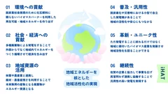 地域エネルギーを核とした地域活性化