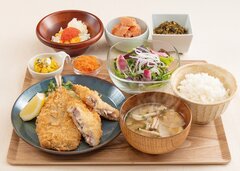 長崎県産アジフライ定食 明太タルタルソース(イメージ)