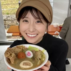 「大阪城極上ラーメンフェスタ」サポーター  ytv　佐藤佳奈アナウンサー