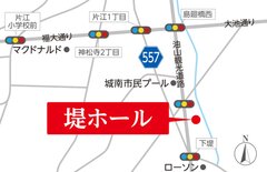 堤ホール 近隣地図