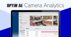 撮りためた映像データをAIがあらゆる手法で解析するサービス「OPTiM AI Camera Analytics」を発表