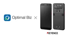 「Optimal Biz」、キーエンスの業業務用フルスクリーンハンディターミナル「DX-A800」に対応