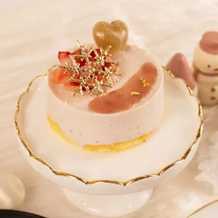 聖夜のベリーチーズケーキ