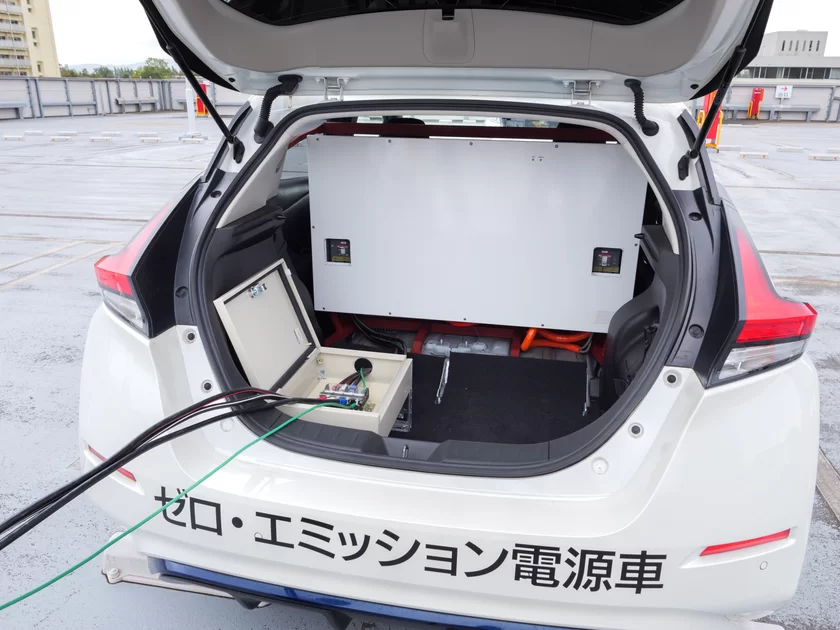 ゼロエミッション電源車「MESTA Gen」