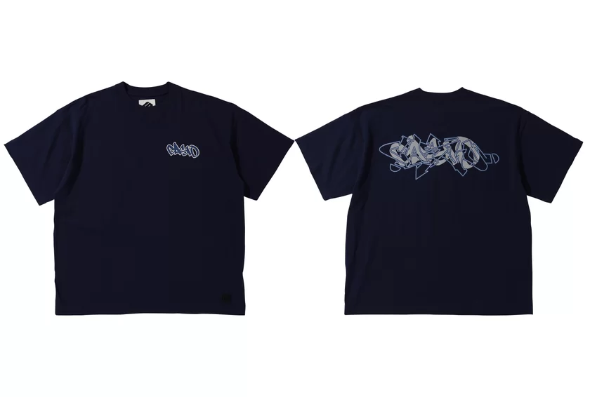 STASH×CASIO / LOGO T-SHIRT NAVY