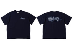 STASH×CASIO / LOGO T-SHIRT NAVY