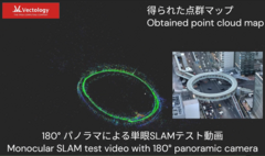 得られた点群マップ