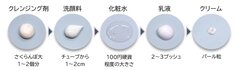 スキンケアライン使用群の使用方法