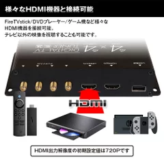 HDMI機器と接続可能