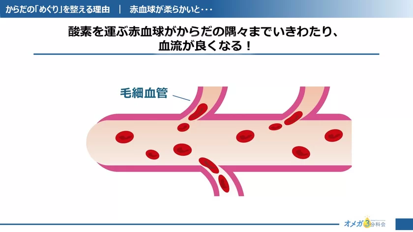 オメガ3は血流を良くする